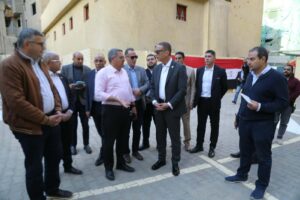في أولى جولاته الميدانية..محافظ الجيزة يتفقد الاستعدادات النهائية لافتتاح سوق العريش