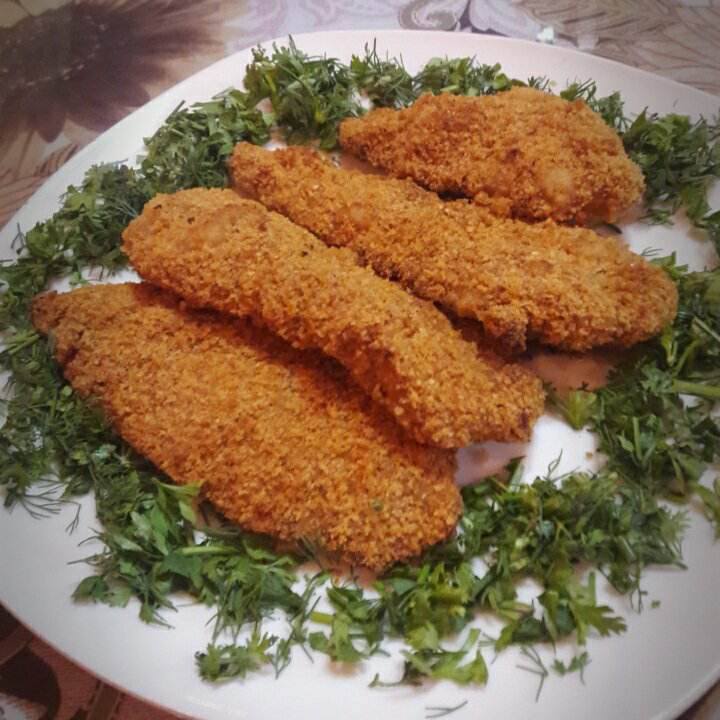 استعدادا لشهر رمضان المبارك..تتبيلة دجاج بانيه بطريقة سهلة