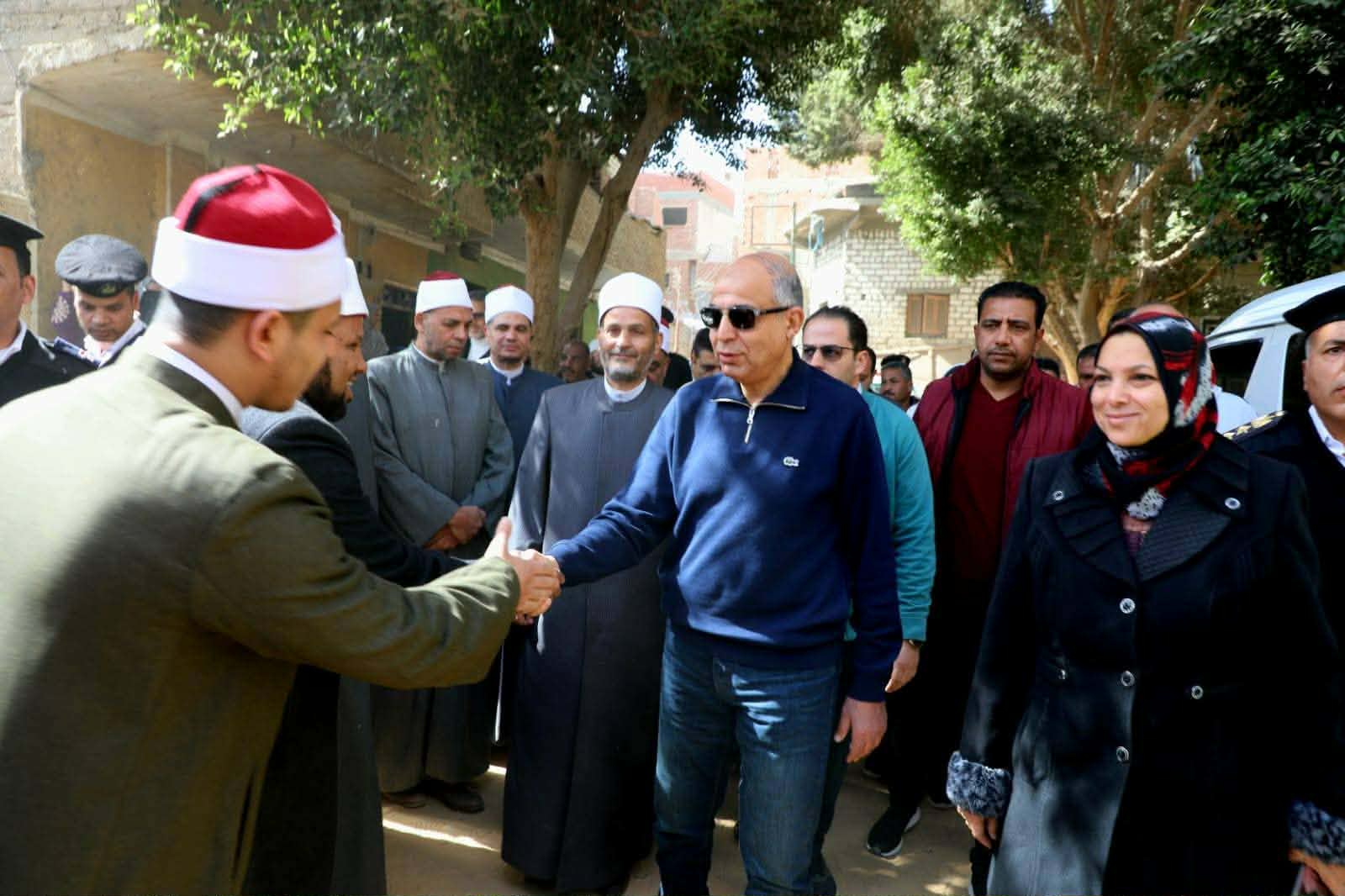 افتتاح 10 مساجد بمراكز المنيا استعدادا لرمضان