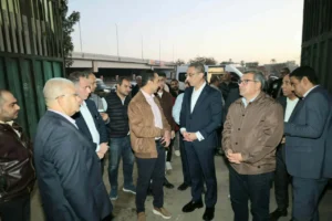 محافظ الجيزة يتابع رفع المخلفات ويتفقد نسب تنفيذ محور الإخلاص