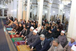 محافظ المنيا ورئيس الجامعة يشهدان الاحتفال بذكرى ليلة النصف من شعبان