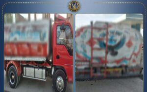 ضبط 8000 لتر سولار محملة على إحدى السيارات بأبنوب