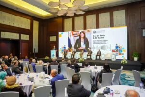 وزيرة التخطيط تشهد مؤتمرًا موسعاً لتعزيز الشراكة بين البنك الدولي والاتحاد المصري لمقاولي التشييد والبناء