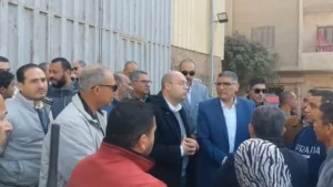 محافظ الجيزة يشدد على تطهير مصرف رشاح أبو عوض