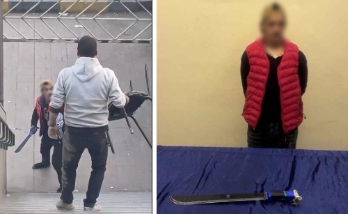 “فيديو السلاح الأبيض”.. الأمن ينجح في ضبط المتهم بتهديد موظفي حي بولاق الدكرور