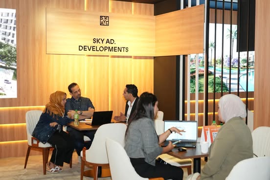 سكاي أبوظبي للتطوير العقاري تشارك في Nile Property Expo بالدوحة