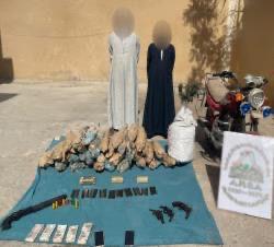 مصرع 3 عناصر جنائية شديدة الخطورة وضبط طن مواد مخدرة بقيمة 93 مليون جنيه