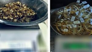 ضبط 4 كيلو ذهب وفضة بدمغات “مطموسة” داخل 6 محلات بالجمالية