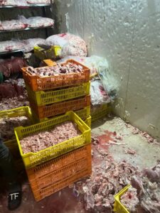 الجيزة: ضبط 26 طنًا من مصنعات ومقطعات اللحوم وهياكل الدواجن الفاسدة خلال شهر