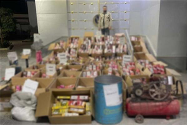 حملات أمنية تضبط 1.2 مليون قطعة ألعاب نارية