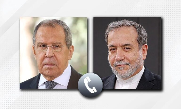 لافروف وعراقجي يناقشان التصعيد العسكري في منطقة الخليج