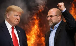 ترامب يتوعد بتأمين مضيق هرمز.. وقاليباف يهاجم واشنطن