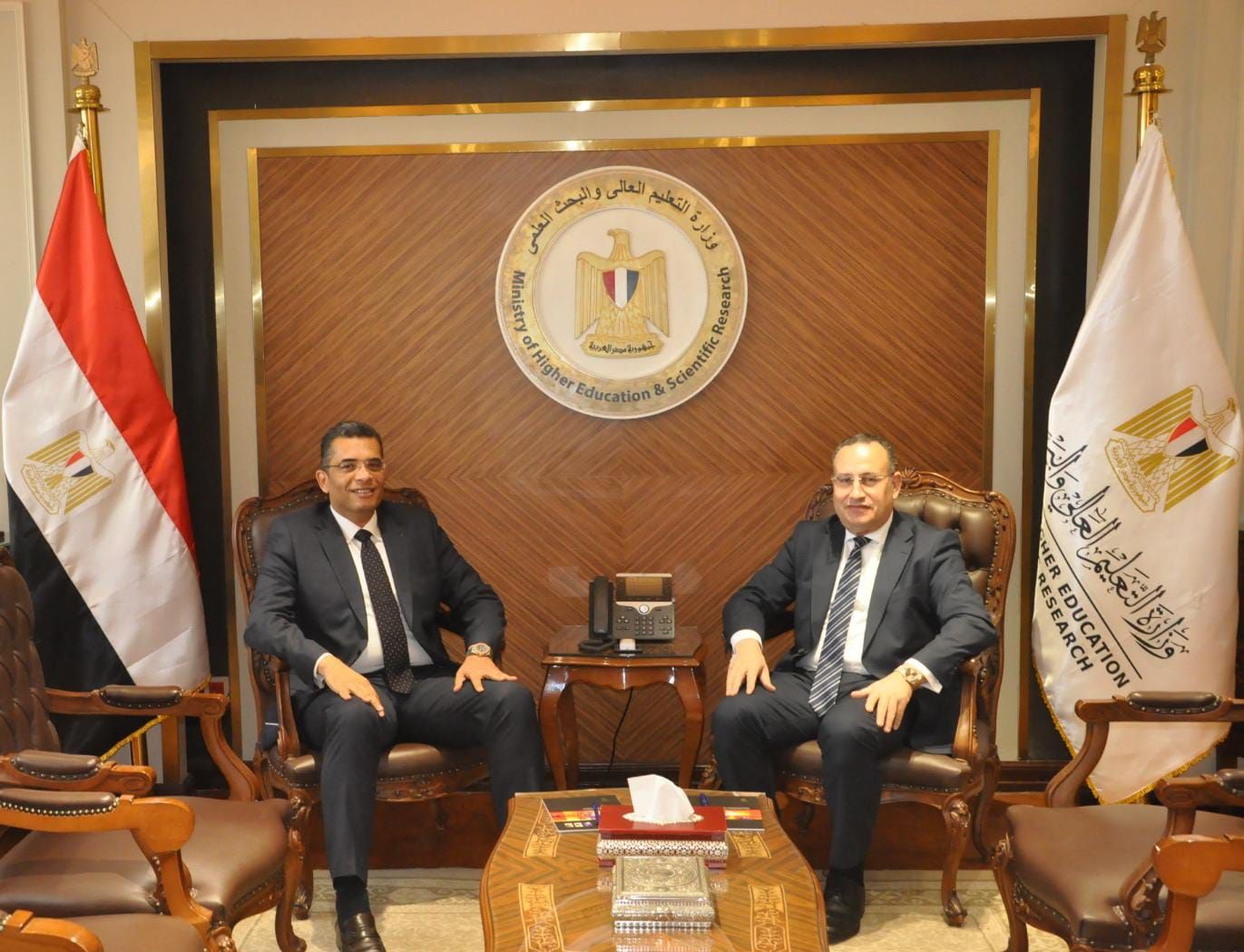 تعاون أكاديمي وتنموي لتطوير الخدمات الصحية والمنشآت بجامعة الغردقة