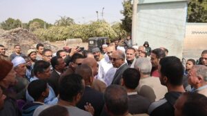 محافظ المنيا يوجه برفع القمامة المتراكمة منذ أكثر من 20 عامًا