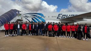 بعثة منتخب مصر للناشئين تصل ليبيا لخوض التصفيات المؤهلة للأمم الأفريقية