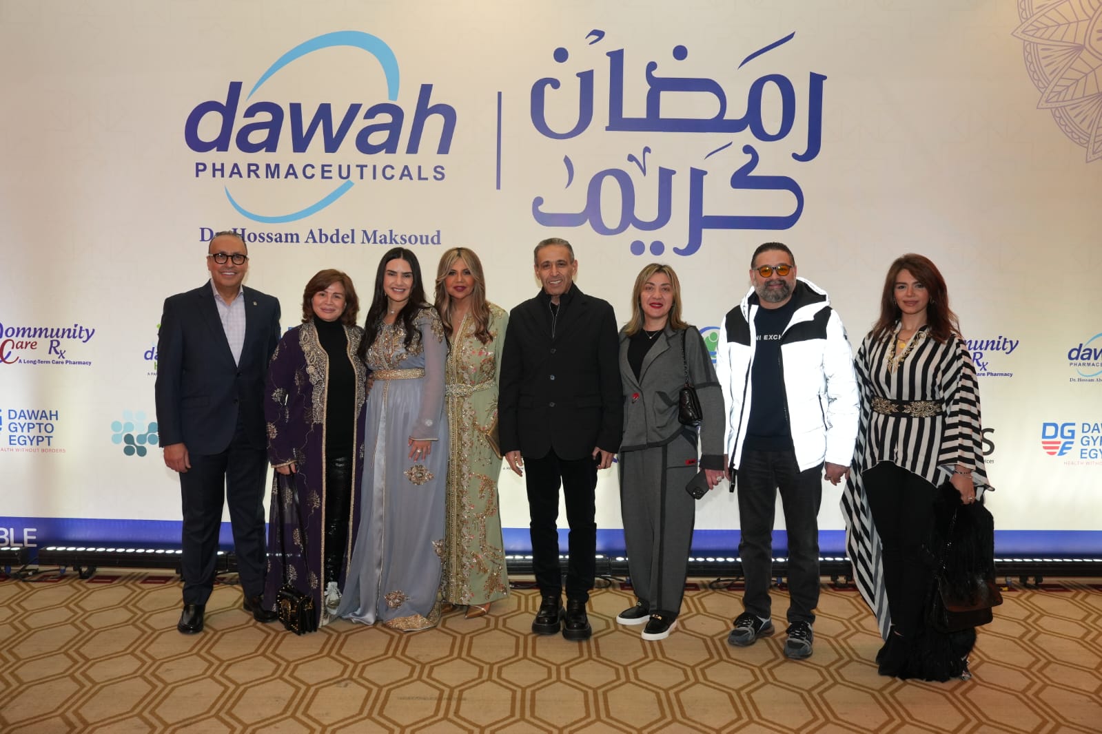 إيجيبتو إيجيبت تجمع قيادات الصحة ونجوم الفن والرياضة في سحور رمضاني