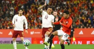 منتخب مصر يتعادل مع إسبانيا ودياً
