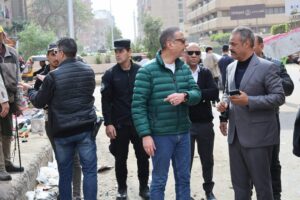 في ثاني جولاته اليوم.. محافظ الجيزة يتفقد حالة النظافة والإشغالات 