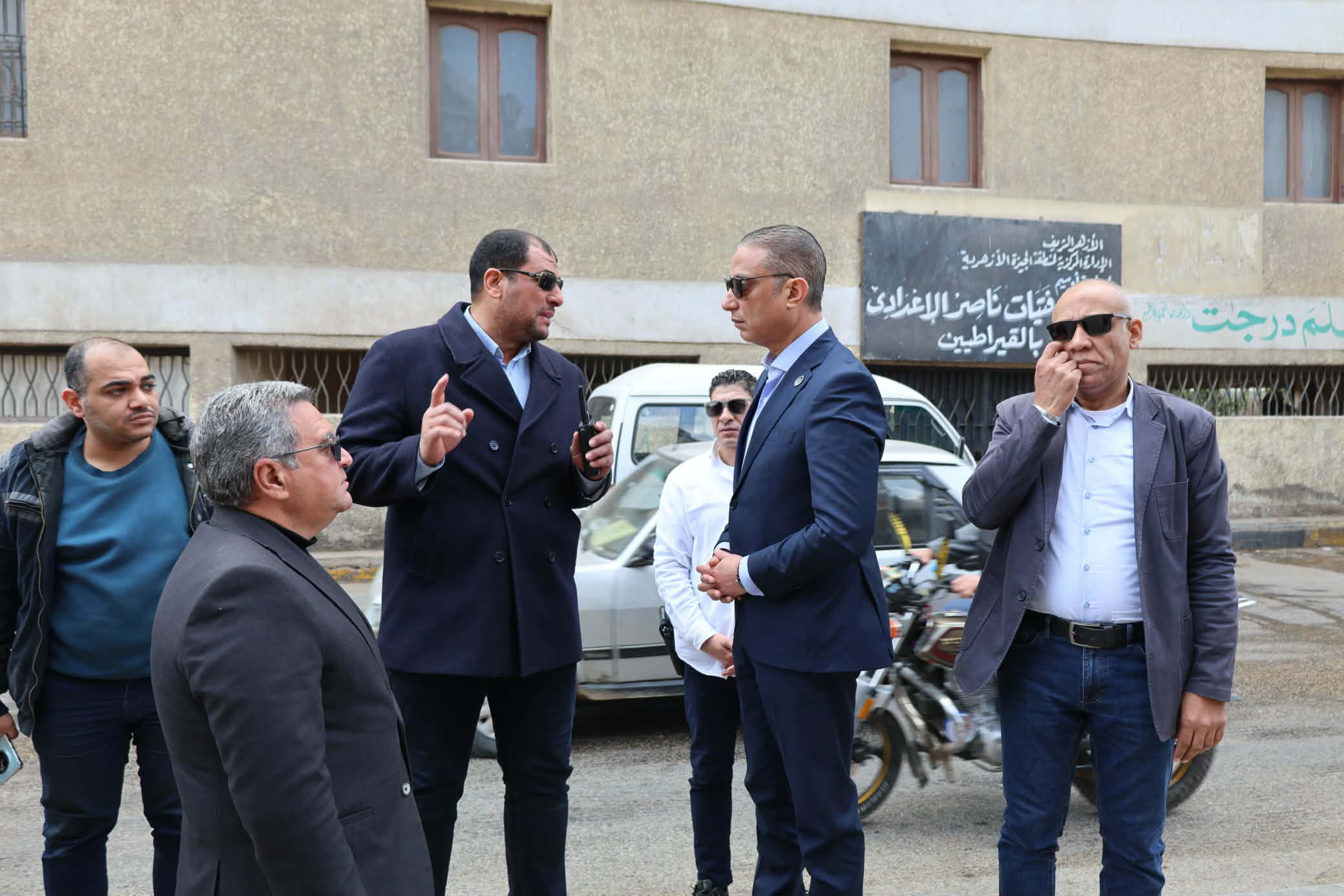 محافظ الجيزة يتفقد النظافة والإشغالات في الوراق وأوسيم ومنشأة القناطر٩٩