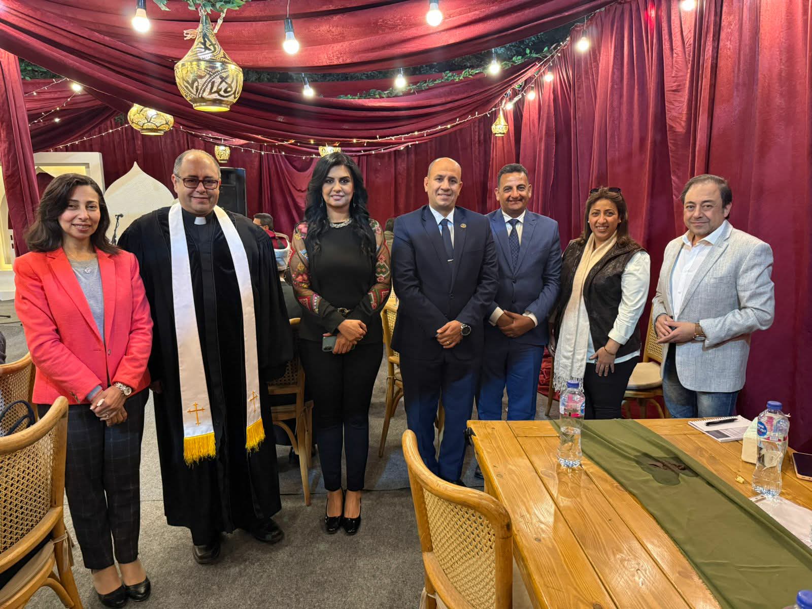 تنفيذيين ونواب وإعلاميين وشخصيات عامة في حفل إفطار “السلام” بالكنيسة الإنجيلية بسراي القبة 