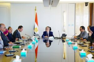 وزير التخطيط يبحث مع رئيس مركز المعلومات متابعة أداء برنامج الحكومة