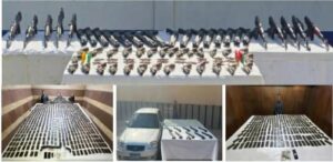 الداخلية تضبط بؤرًا إجرامية بحوزتها مخدرات وأسلحة بقيمة 104 ملايين جنيه