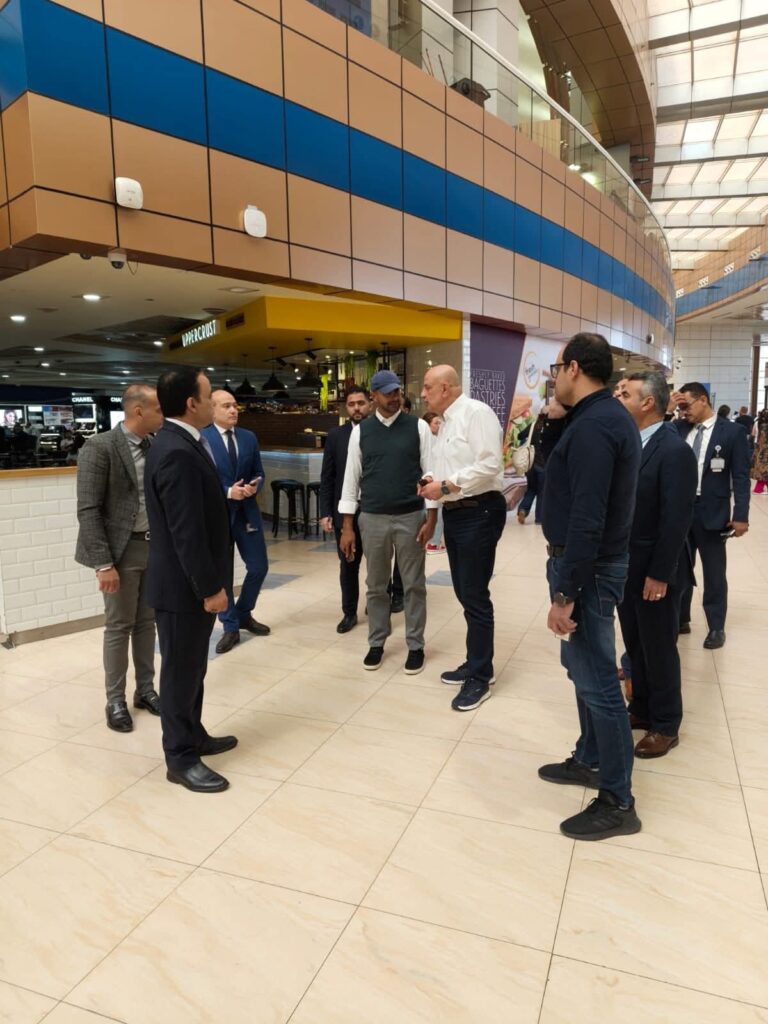 النشار يطمئن على سير العمل في مطار شرم الشيخ الدولي
