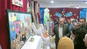 تعليم أسيوط: افتتاح معرض “إشراقة رمضانية” لتوجيه التربية الفنية