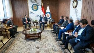 وزير البترول يبحث مع شركة هاربر إنرجي تطورات زيادة إنتاج الغاز في حقل دسوق