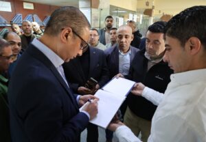 زيارة مفاجئة لمحافظ الجيزة داخل المراكز التكنولوجية في الوراق ومنشأة القناطر