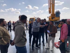 استعدادا للموسم الصيفي.. النشار يتفقد جاهزية سيور الحقائب الجديدة بمطار العلمين الدولي