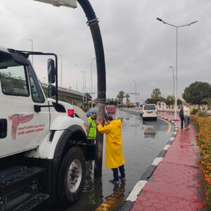 استعدادات مكثفة بمطار القاهرة الدولي لمواجهة التقلبات الجوية