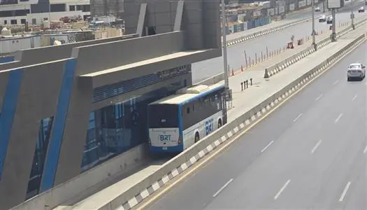 النقل تعلن دخول محطة المشير طنطاوي بمشروع الأتوبيس الترددي BRT الخدمة