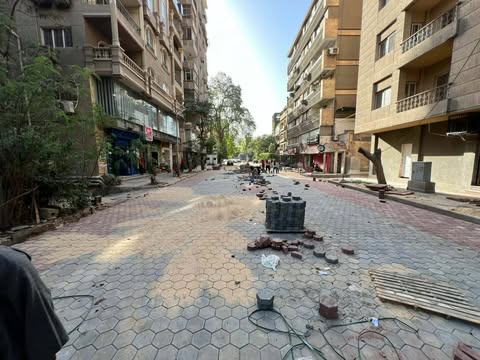 الجيزة تطور وترصف 17 شارعًا بحي العجوزة ضمن الخطة الاستثمارية