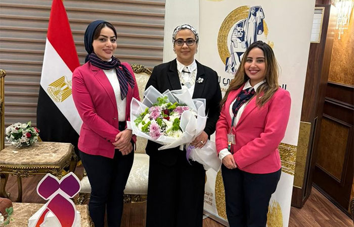 مطار القاهرة الدولي يحتفل مع السيدات بيوم المرأة العالمي