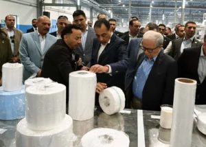رئيس الوزراء يفتتح مصنع شركة “مودرن هايجينك إنترناشونال”