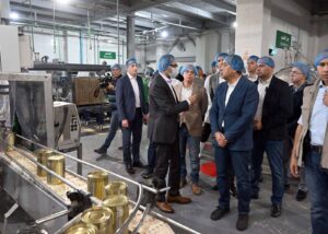 رئيس الوزراء يتفقد مصنع فيردي فودز للصناعات الغذائية