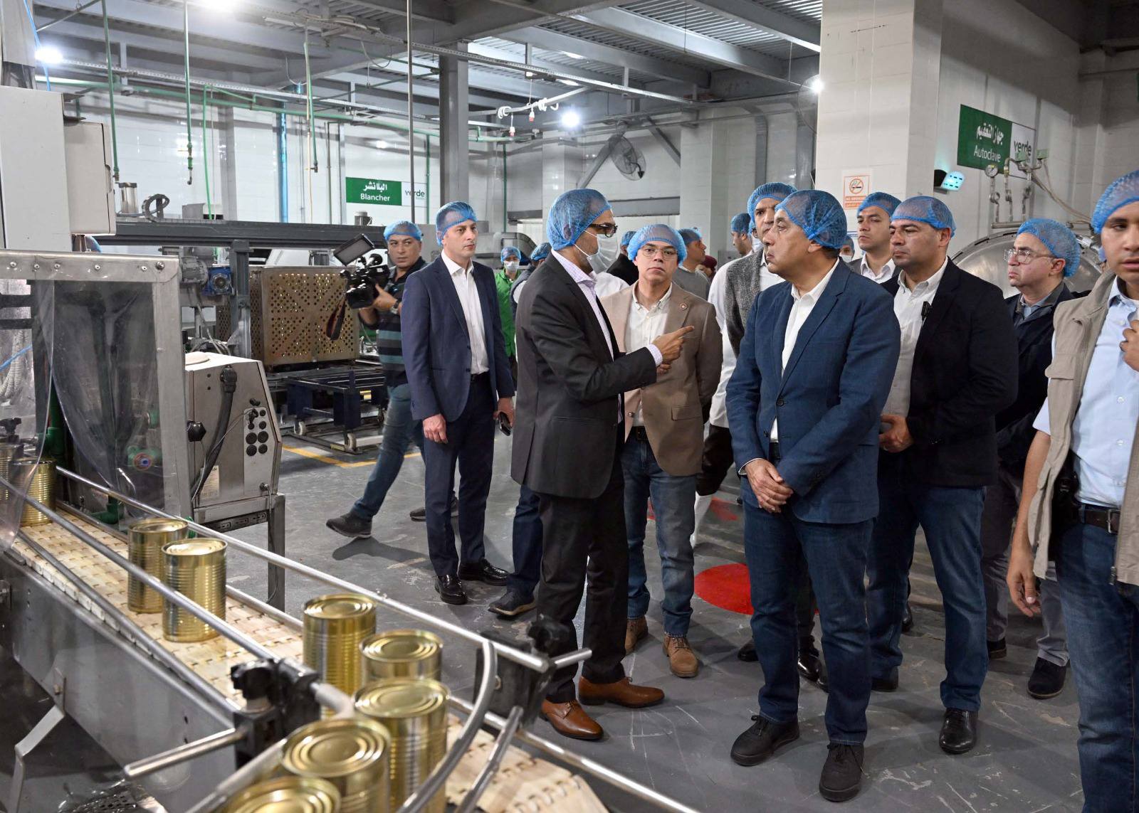 رئيس الوزراء يتفقد مصنع فيردي فودز للصناعات الغذائية