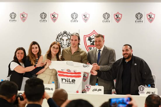 الزمالك يوقع عقود شركة جديدة للرعاية