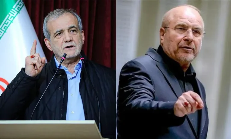 بزشكيان وقاليباف: لبنان جزء لا يتجزأ من وقف إطلاق النار