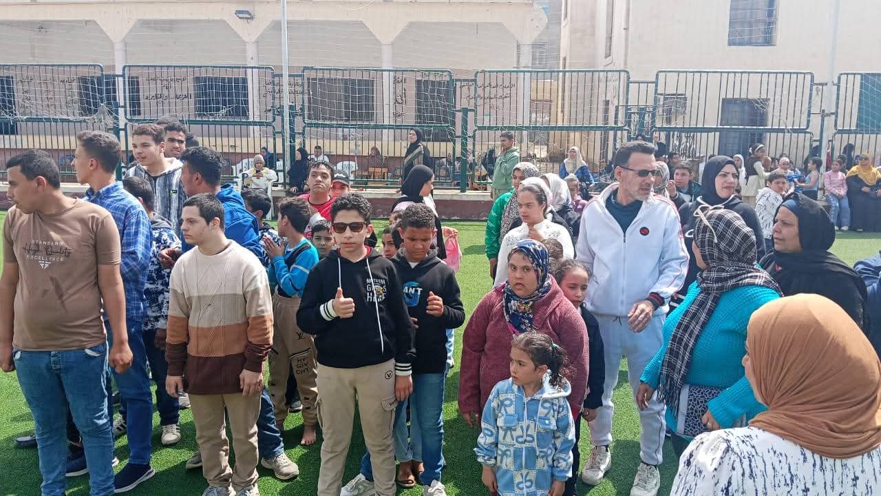 الشباب والرياضة بالغربية تنظم يوم ترفيهي وترويحى لذى الهمم بالمحلة