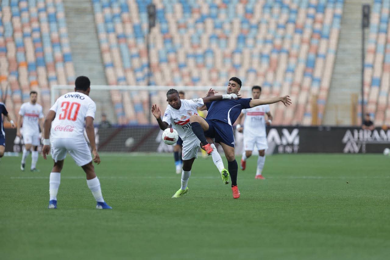 الزمالك يتعادل مع إنبي سلبيًا في الدوري