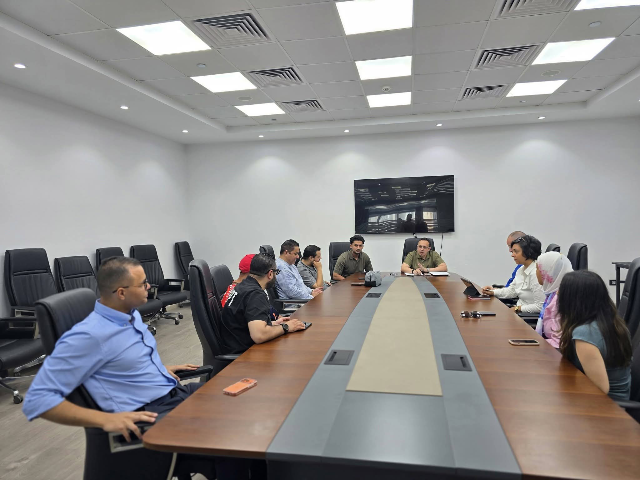 اللجنة الطبية باتحاد الكرة تبحث تطوير منظومة مشروع المركز الطبي 