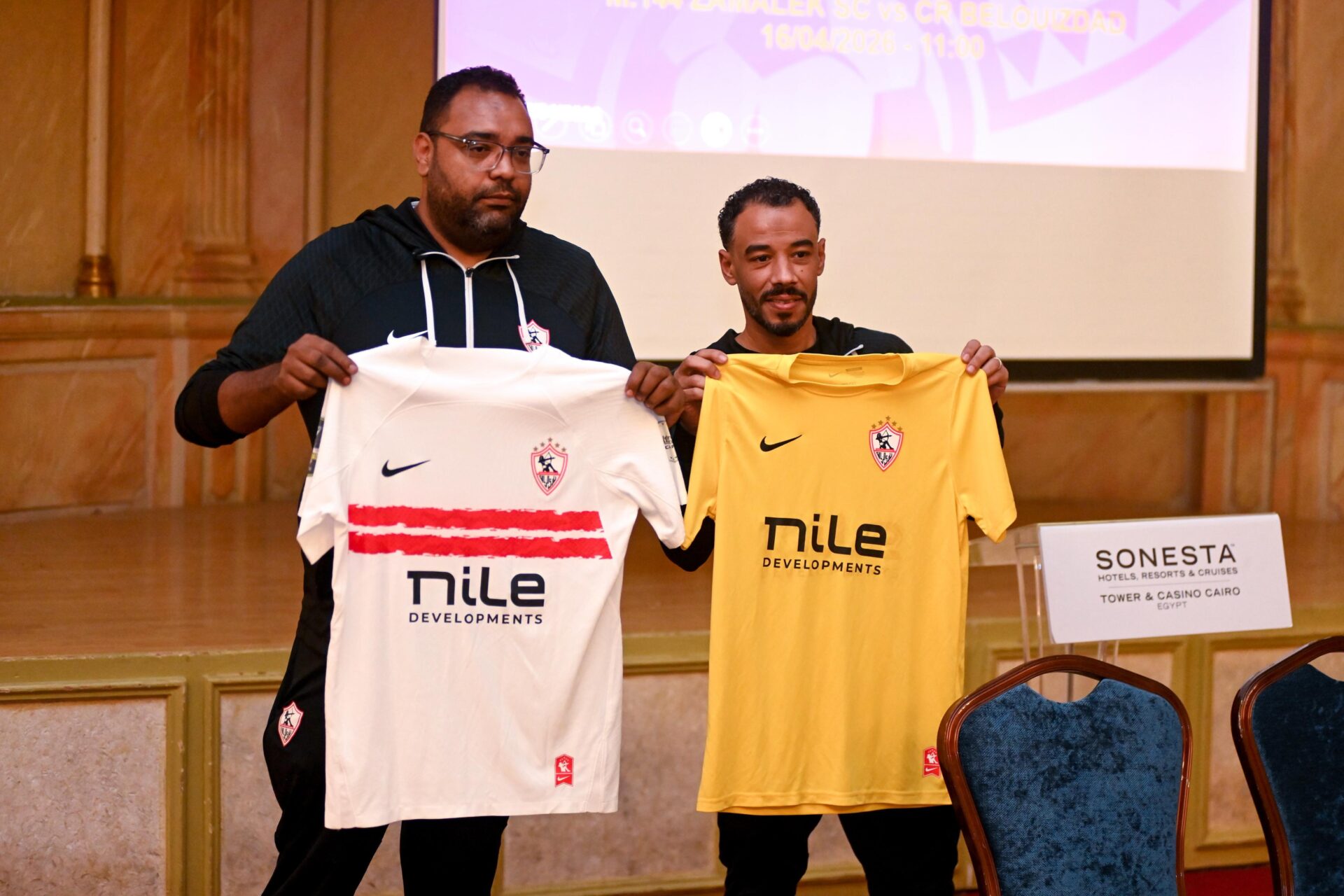 الزمالك بالأبيض و شباب بلوزداد بالأحمر في مباراة الكونفدرالية