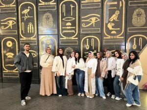 “إرث” مشروع تخرج في جامعة السويس يتناول المتحف المصري الكبير