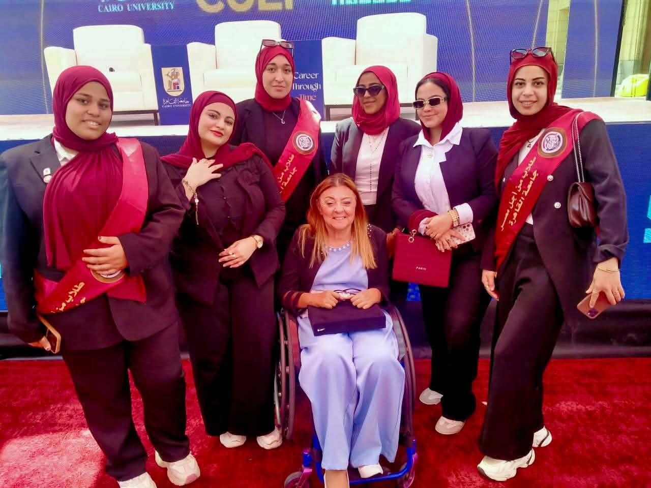 المشرف العام على “القومي لذوي الإعاقة” تشهد افتتاح  ملتقى التوظيف  لجامعة القاهرة