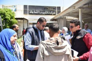 توصيات نائب وزير الصحة خلال زيارته للقليوبية