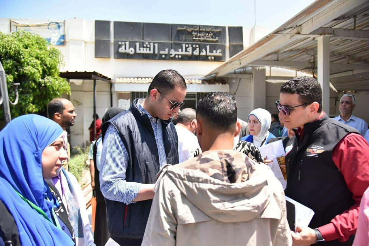 توصيات نائب وزير الصحة خلال زيارته للقليوبية