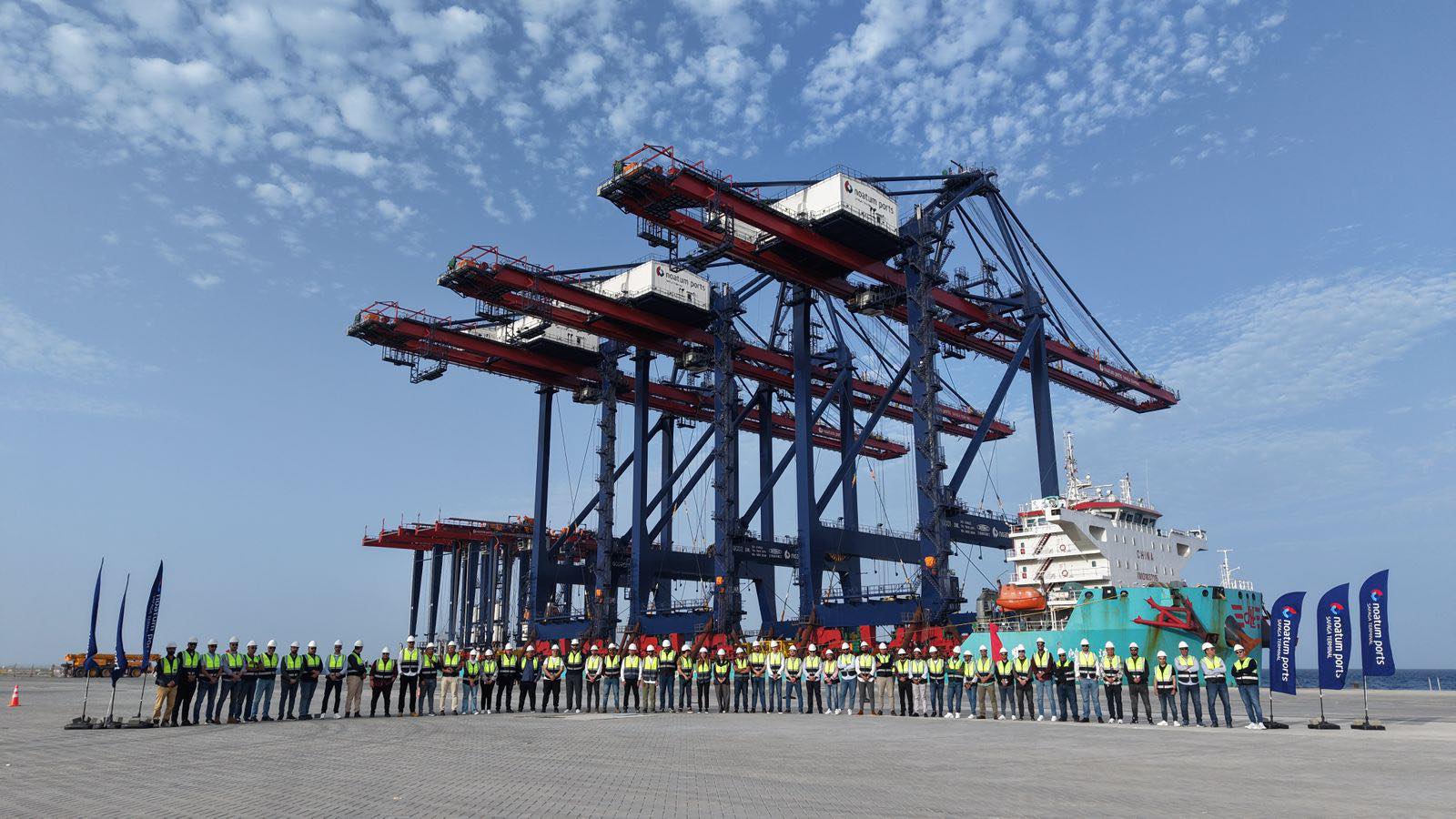 وصول أوناش عملاقة لمحطة “سفاجا 2” يعزز جاهزية الميناء للتحول إلى مركز لوجستي إقليمي