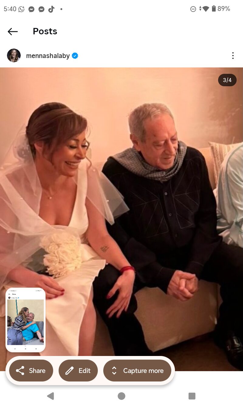 بكلمات تلمس القلوب.. منة شلبي تحيي ذكرى ميلاد والدها الراحل